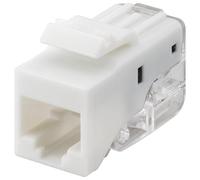 Modulo connettore di rete Goobay 95739 Cat5e RJ-45 UTP Keystone Bianco