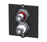MODULO CONNETTORE RCA BACHMANN 917.022, Sistemi di alimentazione e installazione Bachmann, Argento, Bianco