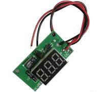 Modulo contatore digitale a 3 cifre con funzione di memoria per potere sui tempi di tracciamento, ampia gamma di tensione di CC 3.3v-30v, bordo verde del PWB