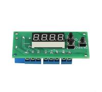 Modulo contatore digitale DC12V/24V 4-Digit LED Display Conteggio Controller con per uscita relè | Funzione di memoria ad alta velocità 200Hz per automazione controllo motore (DC12V)