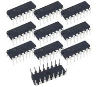 Modulo contatore manuale sequenziale di frequenza plug-in base-10 contatore | 10 uscite decodificate circuito complessità base-10 contatori di uscite, distributore di impulsi per hobbisti elettronici