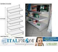 Modulo Continuativo Scaffali Scaffalature per Negozio Scaffalatura Supermercato