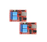 Modulo Controller di Rete con Relè Ethernet A 2 Canali, Alimentazione CC 5-24 V, Controllo Cloud, per Domotica e Automazione Industriale.