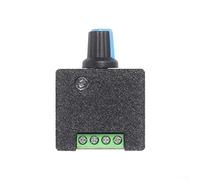 Modulo controller di velocità CC per 12 V 24 V per ventole strisce luminose a LED per dimmer PWM 2 A uscita massima per mod di raffreddamento del computer fai da te (ED25-3A)