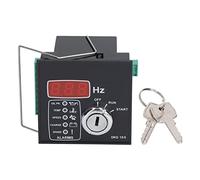 Modulo controller generatore elettronico, pannello di controllo arresto avvio automatico per comunicazione alimentazione marina generatore motore, ABS, 3,1 x 2,9 x 2,2 pollici