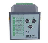 Modulo controller PolyGen Genset 5-300VAC, 8-36DCV, controllato da microcomputer con indicatore LED di guasto, modulo di controllo generatore programmabile per avvio automatico