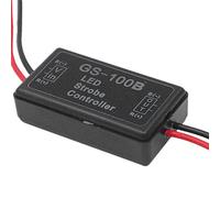 Modulo Controller Stroboscopico - Gs 100b LED Lampeggiante, Luce 12 V-24 V DC | Serbatoio Della Bicicletta, Accessorio Automatico Con Luci Di Stop Posteriori Per La Sicurezza, I Viaggi Su Strada L