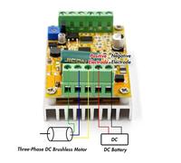 Modulo Controllo Velocità Motore Elettrico DC Brushless con Potenza Massima di