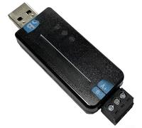 Modulo convertitore di comunicazione da USB a RS485 RS232 di grado industriale con soppressore di tensione integrato e fusibile ripristinabile, supporta più sistemi operativi e riproduzione (blu)