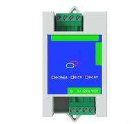 Modulo convertitore industriale da RS485 ad analogico per Modbus RTU 2/4 canali 0-20mA 4-20mA 0-5V 0-10V ad alta uscita del segnale (2 canali 0-10V)