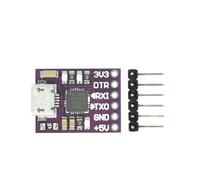 Modulo convertitore seriale CP2102, scheda di comunicazione UART TTL a 6 pin, adattatore multiinterfaccia da USB a TTL for debug elettronico(MICRO Red board)