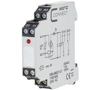 Modulo d'accoppiamento, 230 V/AC (max) 2 scambi Metz Connect 11061905 1 pz.