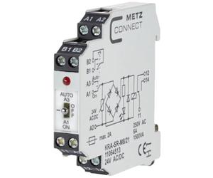 Modulo d'accoppiamento, 24, 24 V/AC, V/DC (max) 1 scambio Metz Connect 11064513