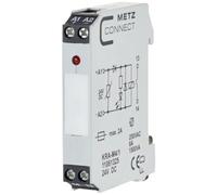 Modulo d'accoppiamento, 24 V/AC (max) 1 NA Metz Connect 11061325 1 pz.