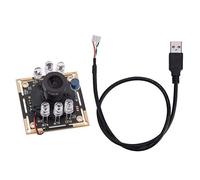Módulo de cámara USB, Módulo de cámara IR Chip de infrarrojos Módulo de sensor de cámara de reconocimiento faccial, Módulo de cámara 1280x720 30fps 72 °