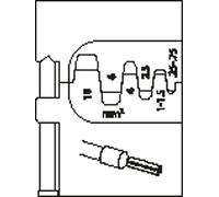 Módulo de inserción para virolas de cable 0,25-10mm
