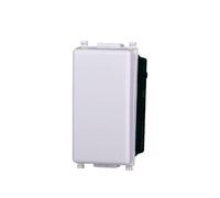 MODULO DEVIATORE 1P 16A 250V BIANCO COMPATIBILE SERIE PLANA - ETTROIT
