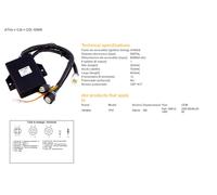 MODULO DI ACCENSIONE DZE CDI YAMAHA YFM350 WARRIOR 90-95 (3GD-85540-20-00) (VIC-