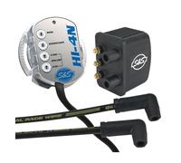 Modulo di accensione hi-4n, kit bobina e filo candela 70-99 big twin 71-99 xl sp