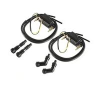 Modulo Di Accensione Per Suzuki GS550 GS750 GS850 GS1000 2 Bobine A Doppia Uscita + 4 Ohm Con Cappucci Per Candele # Set Bobine Di Accensione 33410-45012 Bobina Accensione Spark Coil