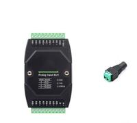 Modulo di acquisizione dati analogico a 8 canali compatibile con protocollo RTU via RS485, intervallo di ingresso DC da 7V a 36V, montaggio su guida DIN, precisione a 12 bit (A)