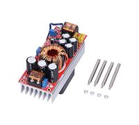 Modulo di alimentazione boost regolabile da CC a CC - Convertitore step-up di tensione con efficienza di conversione del 97% Ventola controllata dalla temperatura e struttura in