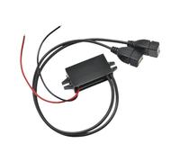 Modulo di alimentazione convertitore step down DC-DC da 12 V a 5 V 2A 3A 10 W 15 W 24 W Mini USB Micro USB maschio femmina adattatore di tipo C(Dual Female USB)