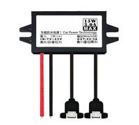 Modulo di alimentazione convertitore step down DC-DC da 12 V a 5 V 3 A 15 W(Double-USB)