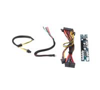 Modulo di alimentazione per PC da 300 W, alimentatore per computer con ingresso 12 V CC e cavi ATX a 24 pin, SATA e AUX per case Mini-ITX e 1U, condensatore solido industriale, pro