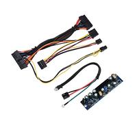 Modulo di alimentazione PSU DC 12V 120W, alimentatore PC per sistemi POS Mini ITX HTPC, connettore ATX a 24 pin con cavo di ingresso DC, modulo di alimentazione industriale