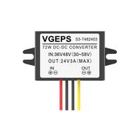 Modulo di alimentazione step-down da 36 V da 48 V a 24 V Trasformatore convertitore di alimentazione CC for veicoli da 48 V a 24 V(36V 48V to 24V 3A)