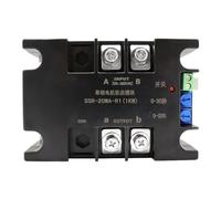 Modulo di avviamento graduale del motore intelligente monofase 220V Modulo di avviamento graduale 50-60HZ compatibile 2/4/6/8KW 1 pz(SSR-20WA-R1(1KW))