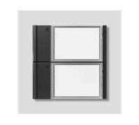 MODULO DI CHIAMATA SIEDLE TM 700-2-0 DG - a 2 pulsanti, etichetta retroilluminata