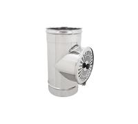 Modulo di compensazione MF a T da 180mm in acciaio inox AISI 304