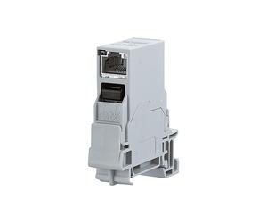 MODULO DI CONNESSIONE ELETTRICA METZ CONNECT 1401206113KE, Reti Ethernet 10 Gbit, PoE, PoE plus, UPoE, HDBaseT, Grigio