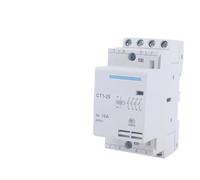 Modulo Di Contatto CA For Uso Domestico Su Guida DIN CT1-25 16A 20A 25A 4P 220V/230V 50/60HZ 4NC/4NO 2NO2NC/3NO1NC(2NO2NC,20A)