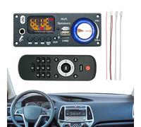 Modulo Di Controllo Audio,Scheda Decodifica MP3 | Circuito Trasmissione Auto 2x80W Per Interfaccia USB Radio FM Display A Tubo Digitale Per Auto Camion RV