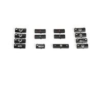 Modulo di controllo del clima 14 pezzi/set copri pulsanti interruttore aria condizionata climatizzatore auto adatti per BMW X5 E53 1999-2006 E39 1996-2002 A/C riscaldatore aria condizionata pannello