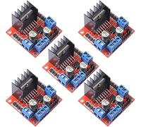 Modulo di controllo del driver del motore L298N per Arduino, robot intelligente per veicoli, MEGA R3 2560, ESP32, ESP8266, modulo motore passo-passo DC Dual H Bridge