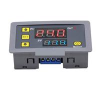 Modulo di controllo del timer di ciclo con doppio display LED, relè di ritardo digitale AC 110V 220V, interruttore di ritardo regolabile.