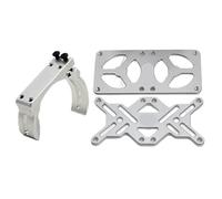 Modulo di controllo del ventilatore Staffa regolabile per ventola di raffreddamento 7075-T6 40 mm x 40 mm adatta per serie 48 49 4985 4990 Gruppo ventilatore