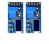 Modulo di controllo della carica della batteria di archiviazione DC 6-60 V 30 A, scheda di protezione, interruttore del tempo del caricabatterie, schermo LCD XY-L30A(2PCS)
