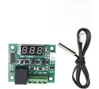Modulo di controllo della temperatura del termostato digitale con sensore impermeabile, gamma da -50 a 110 °C, relè DC 12 V 20 A, compatibile con W1209 per applicazioni di riscaldamento o