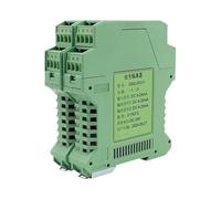 Modulo di conversione della distribuzione del trasmettitore corrente e tensione isolatore segnale 4-20 mA un ingresso due uscite 0-10 V(DC24V Power 220V Customizable)