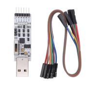 Modulo di convertitore da USB a TTL, downloader del microcontrollore DCT RTS CTS DTR DCT ad alta integrazione per le vittorie, indicatori TXD RXD, 5 V 3,3 V 2,5 V 1,8 V, supporta