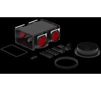 Modulo di distribuzione ComfoCube Flex con 4 attacchi DN90 e attacco/ispezione DN160, 300x284x134 mm di Zehnder - 990323371