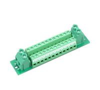 Modulo di distribuzione con morsettiera a 2x12 o 2x10 posizioni da 16 Ampere e 48 V(HL-PBB-2-10-MINI)