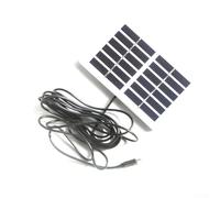 Modulo di energia solare del cavo di 3 tester 1 2W 6V per le applicazioni portatili di energia