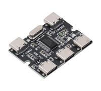 Modulo di Espansione Hub Interfaccia USB 2.0 1 in 3 Uscite Tipo C, Chip GL850G per Funzionamento Stabile a Lungo Termine, Plug and Play, Adatto a Studenti, Ingegneri, Tecnici