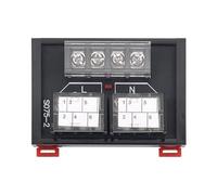 Modulo di espansione morsettiera for cablaggio con terminale a vite su guida Din 5~240VAC/DC universale 15A 1 pezzo(S075-2)